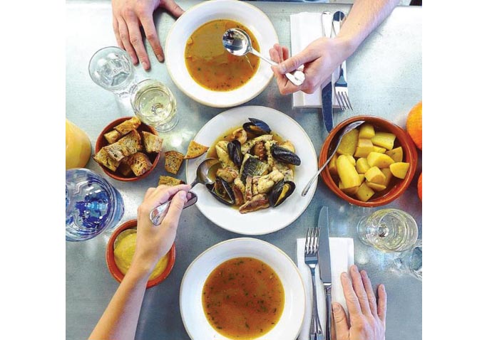 Stuffed to the gills with Gallic charm Bouillabaisse