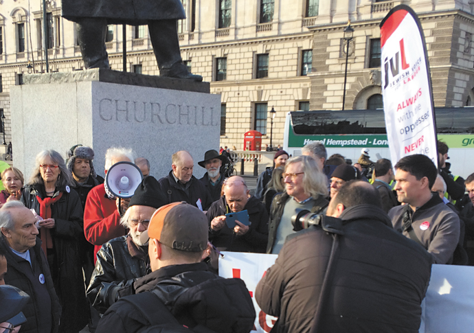 Labouring over a taboo subject Corbyn_anti Semitism demo