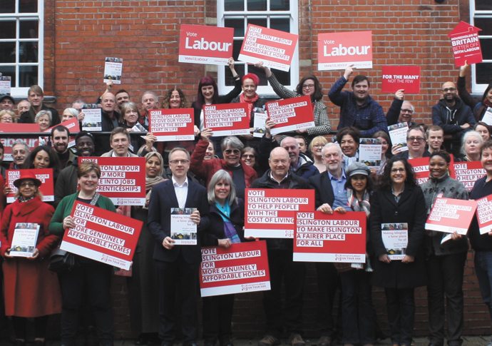 Launch of Islington Labour manifesto