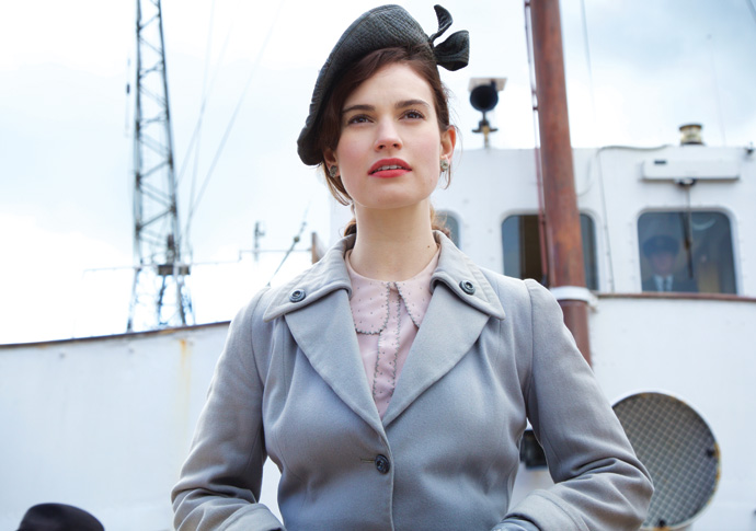 Lily James Guernsey