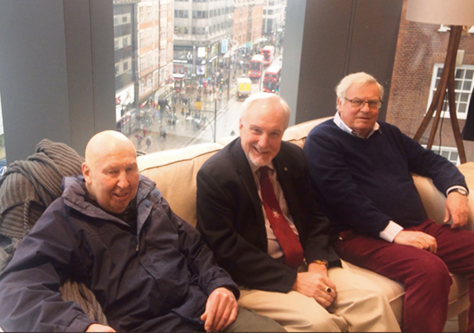 Ron Whelan Michael Dunn and Kevin Coyne