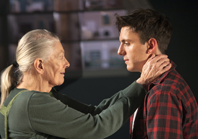 Vanessa Redgrave and Samuel H Levine in The Inheritance at the Young Vic ©Simon Annand