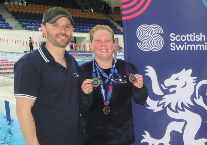 Adam Nicholson and Rebecca Adam Scottish nationals 2018