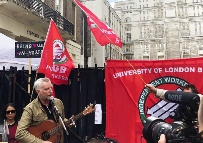 Billy Bragg senate house