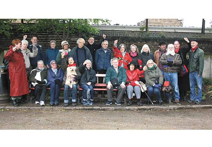Gloria Lazenby bench