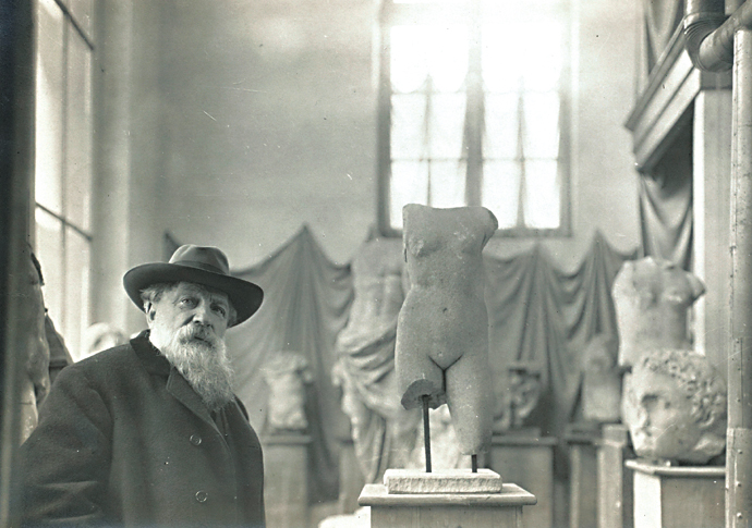 Rodin in his Museum of Antiquities at Meudon_credit Musee Rodin