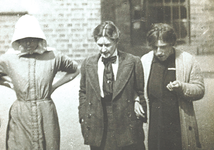 Within these walls: inside story of women in prison Surveillance photograph of suffragette prisoners; 1913