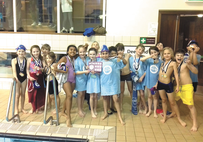 Debut swimming gala proves a big hit with the kids Thornhill gala winners