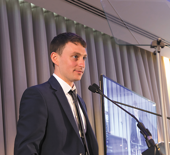 William McLennan reporter of the year