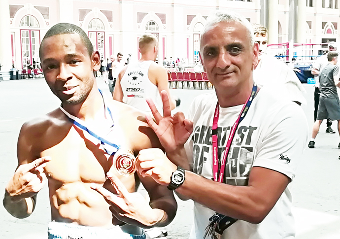 Worth his weight in gold! Jernair wins title for third year in a row Jernair Thompson