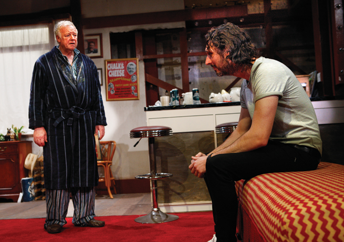 Review: End of the Pier, at Park Theatre Les Dennis Photo by Simon Annand