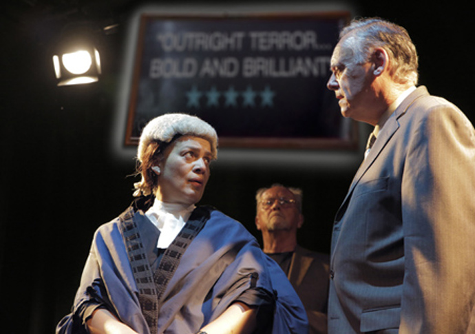 Review: Outright Terror… Bold and Brilliant, at Etcetera Theatre Outright Terror
