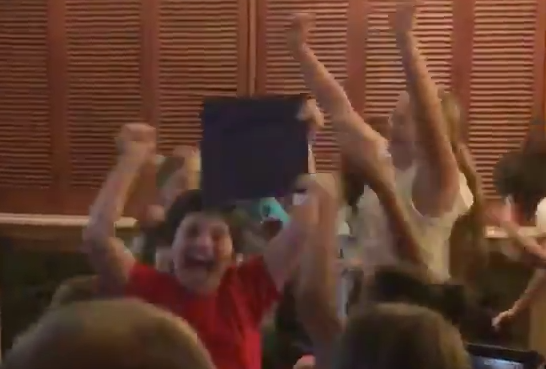 WATCH: Schoolchildren’s delight as England win penalty shootout Screen Shot 2018-07-04 at 19.25.08