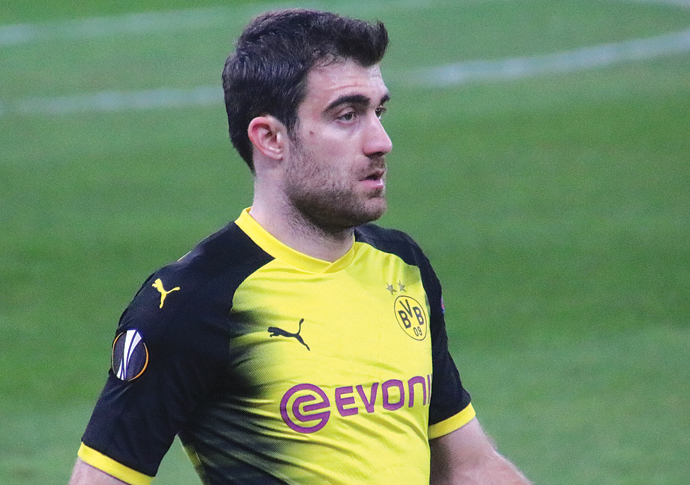 Arsenal defender ready for life at ‘big three’ club Sokratis_credit Werner100359 cutout