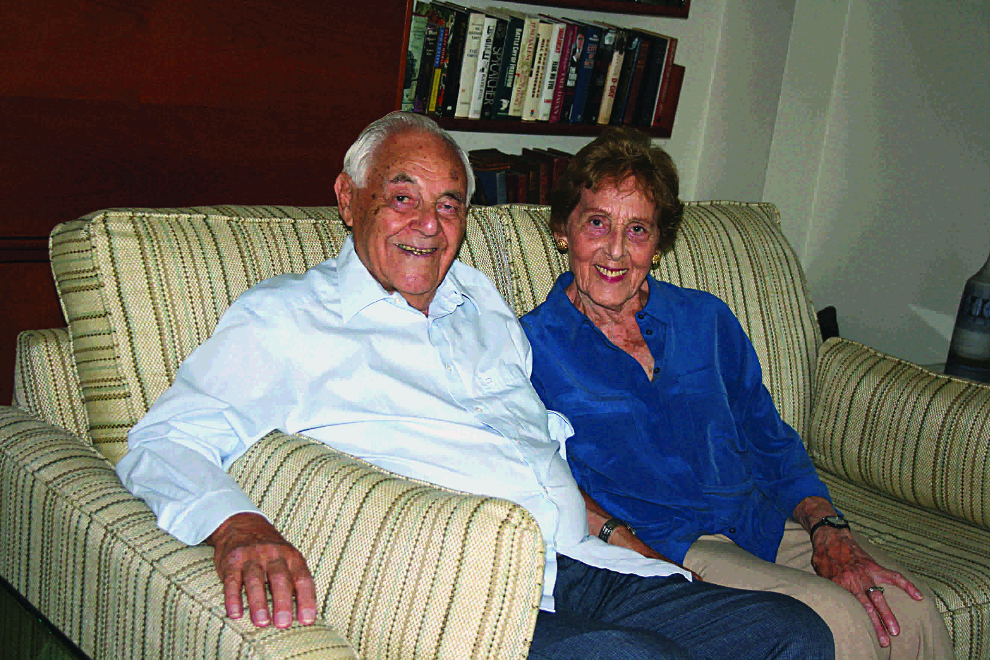 John Marks, ex-chairman of the British Medical Association, and his wife Shirley