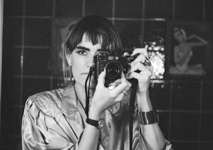 Out down in King’s Cross Elly Clarke Black And White Portrait 01520037