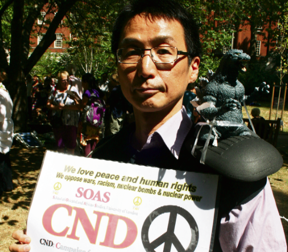 Nobushiko Ono says youngsters do not know what a nuclear bomb is Mr Ono