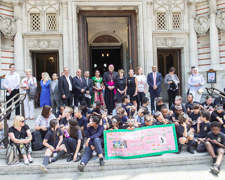 New education programme launched with Heartstone Odyssey book Westminster Cathedral