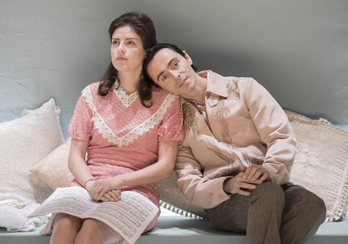 Aisling Loftus and David Dawson in Aristocrats Photo Johan Persson