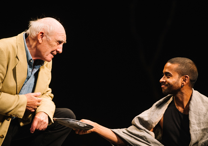 Donald Sumpter and Hiran Abeysekera in The Prisoner © Ryan Buchanan