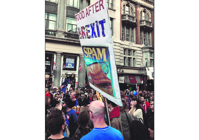 Brexit march 2