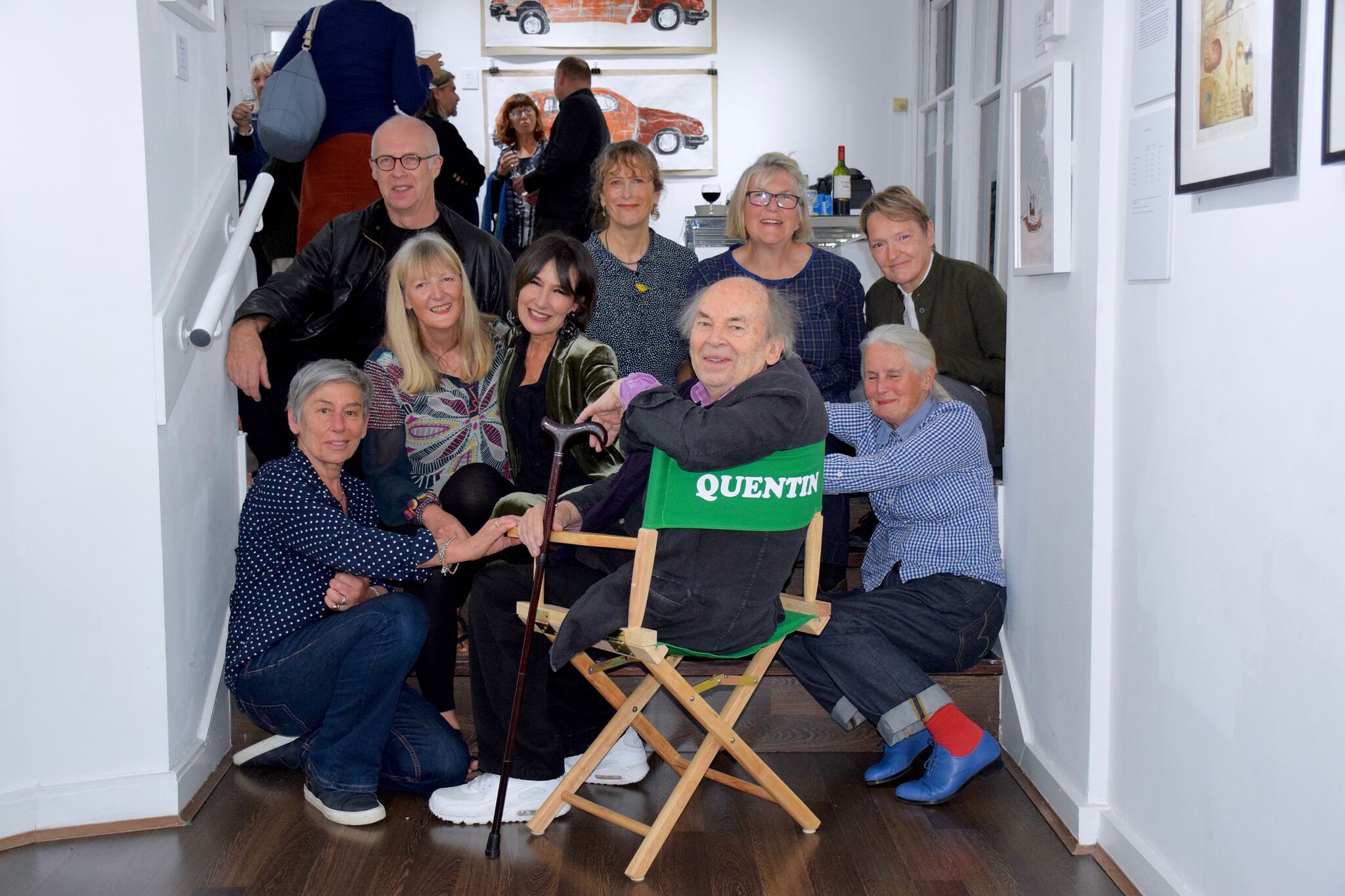 Quentin Blake reunited with Royal College of Art students fprvillq