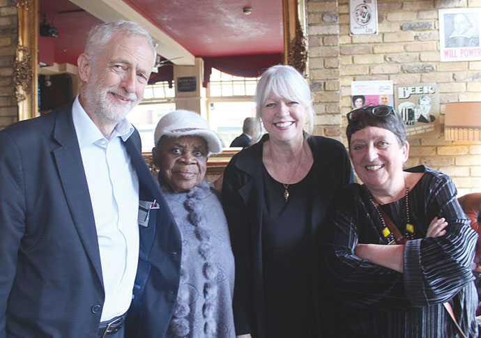 George Durack wake_Corbyn and line-up
