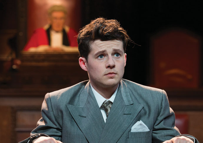 Review: Witness for the Prosecution, at County Hall Harry-Reid-as-Leonard-Vole-in-Witness-for-the-Prosecution-at-London-County-Hall-Credit-Ellie-Kurttz