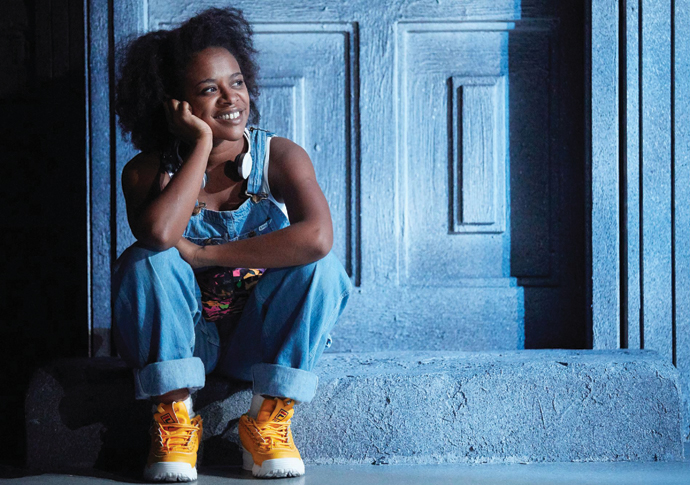 Ayesha Antoine in White Teeth Photo by Mark Douet