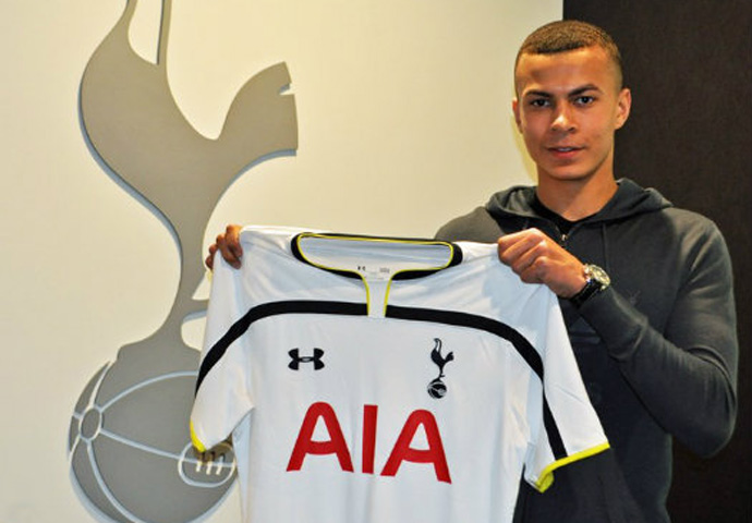 How Dele Alli got into a bit of a click-off Dele Alli