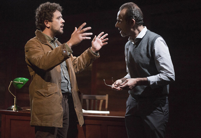 Review: Drowned or Saved?, at Tristan Bates Theatre Drowned Or Saved - Marco Gambino & Alex Marchi Photo by Ewa Ferdynus