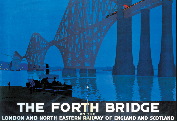 The A to Zzzzz of sleeper trains Forth Bridge Poster Science and Society Picture Library)