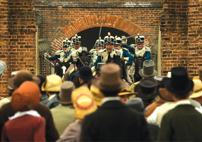 Leigh makes a panto of Peterloo Peterloo