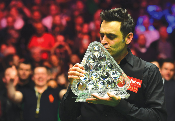 Ronnie O’Sullivan: ‘Snooker saved me from Soho gangland’ SNOOKER-GBR-MASTERS