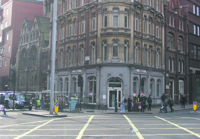 London - Cambridge Circus - View South