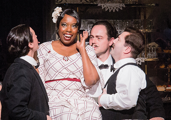 Nadine Benjamin and La Boheme cast-c-Robert Workman
