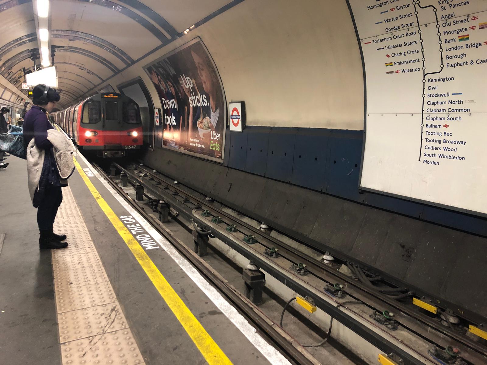 Underground drivers demand protection from ear-splitting tube screech Camden Town tube