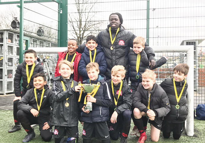 Elite start their new year with silverware Camden Elite FC