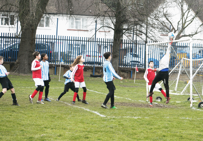 Goalkeeper save-DistrictFootball