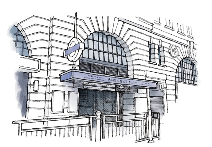 Our capital’s tube stations are a picture Baker Street