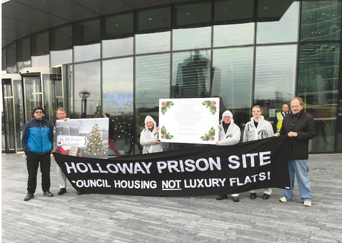 Holloway Prison site homes in affordable rent boost Holloway prison site campaigners
