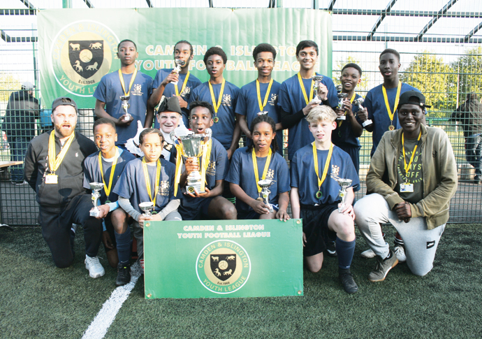 Fortune favours the saves? Essex Road Giants-U14s Cup Winners