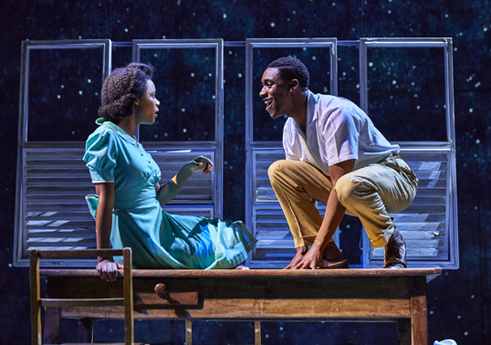Leah Harvey and CJ Beckford in Small Island Brinkhoff Moegenburg