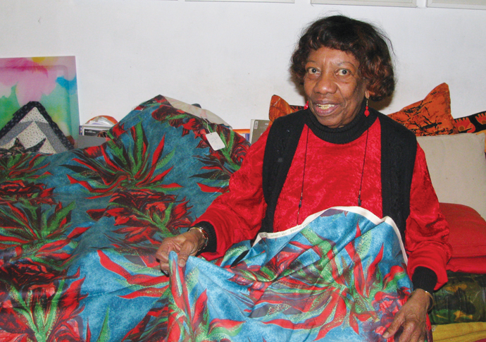 Althea McNish in 2008. Angela Cobbinah