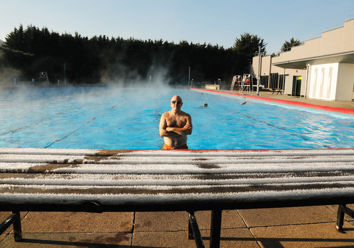 Ruth Gorney pool pic
