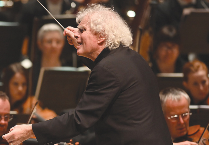 Sir Simon Rattle_Barbican_photograph by Mark Allan