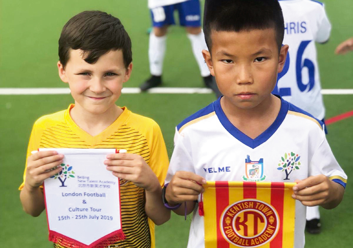 Chinese challenge for young footballers Chinese Tour Footy