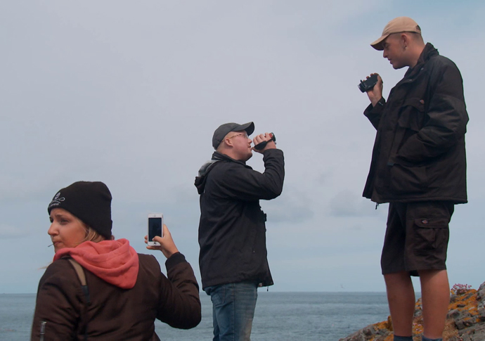 Fisherman and Sea Shepherd Standoff