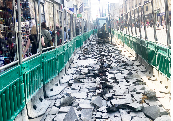 Oxford Street pavement