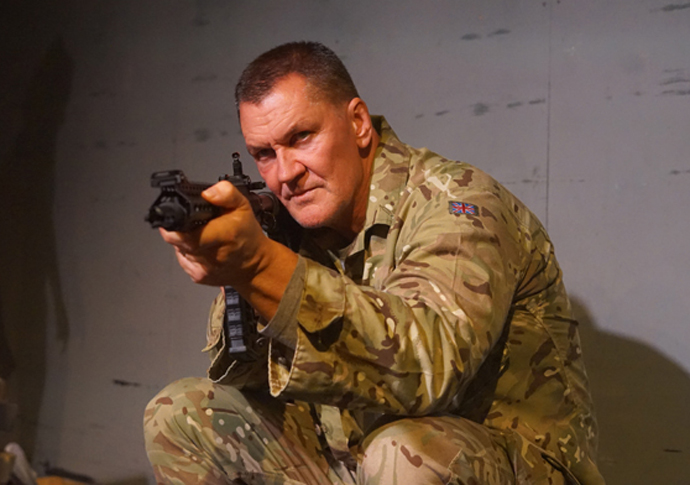 Review: Warheads, at Park Theatre: Park 90 Craig Fairbrass in WarheadsCredit Marcus Kartal